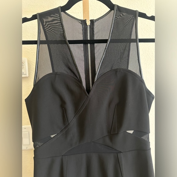 Yigal Azrouel lambskin lined mini dress Sz 4 GREAT Condition. Worn Once - Picture 6 of 10